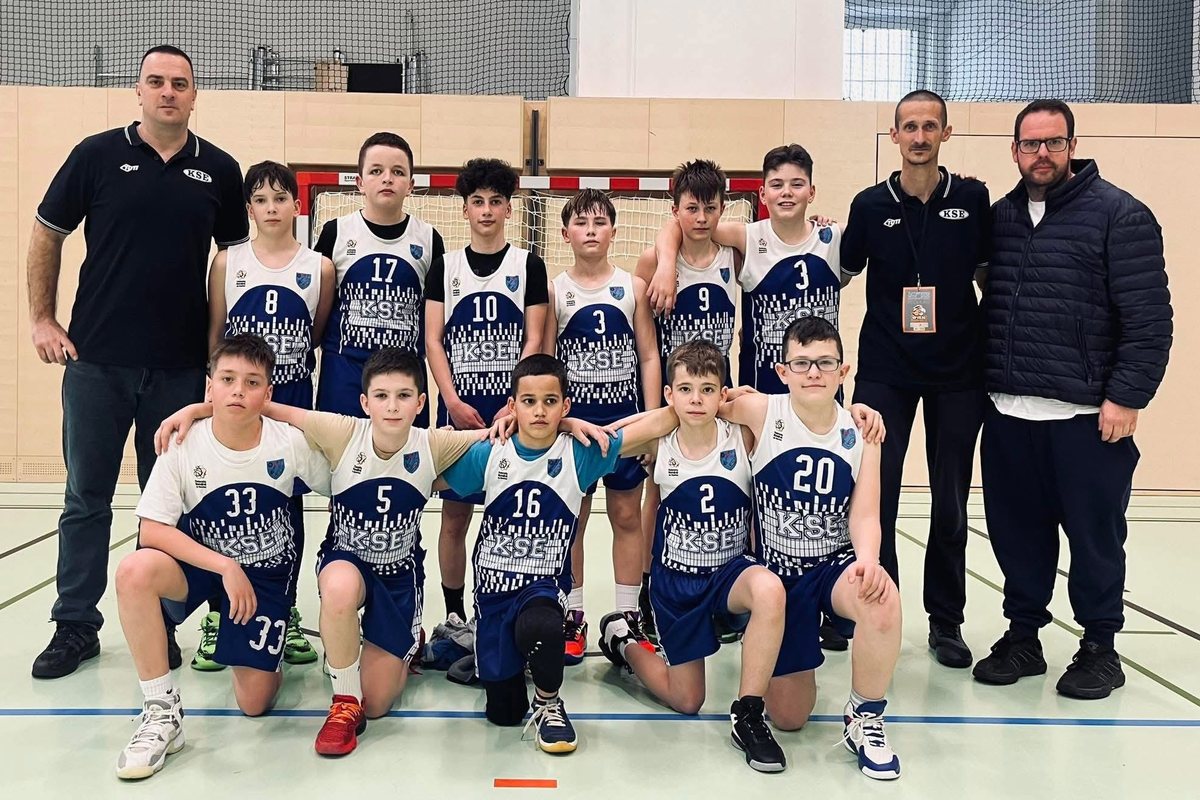 A KSE U14-es fiúcsapata