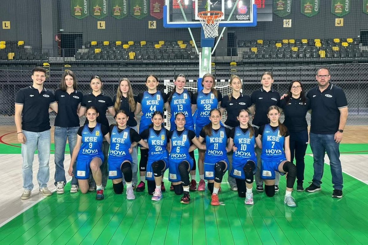 A KSE U18-as és U17-es lánycsapata